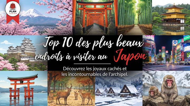 Top 10 des plus beaux endroits à visiter au Japon 2026