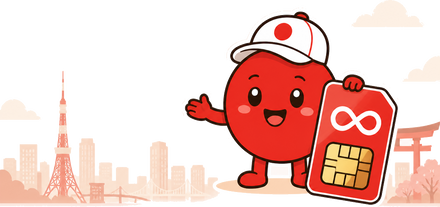 Mascotte PlanJapon avec la carte du Japon