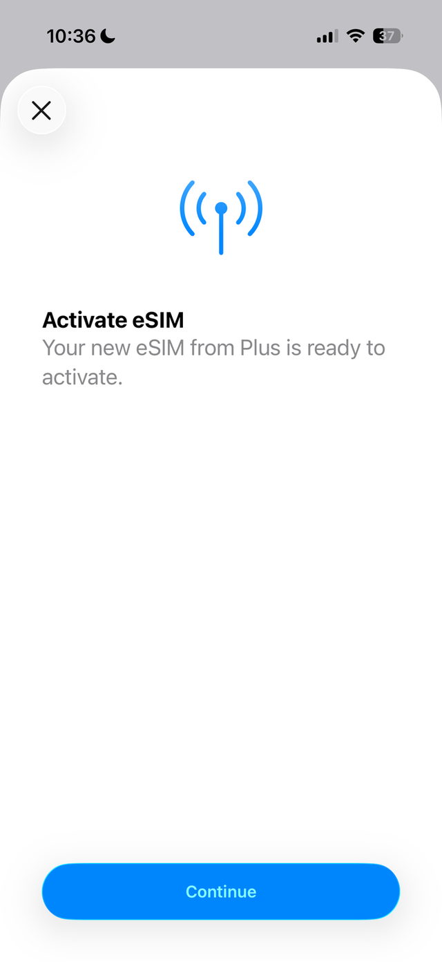 Activez votre eSIM